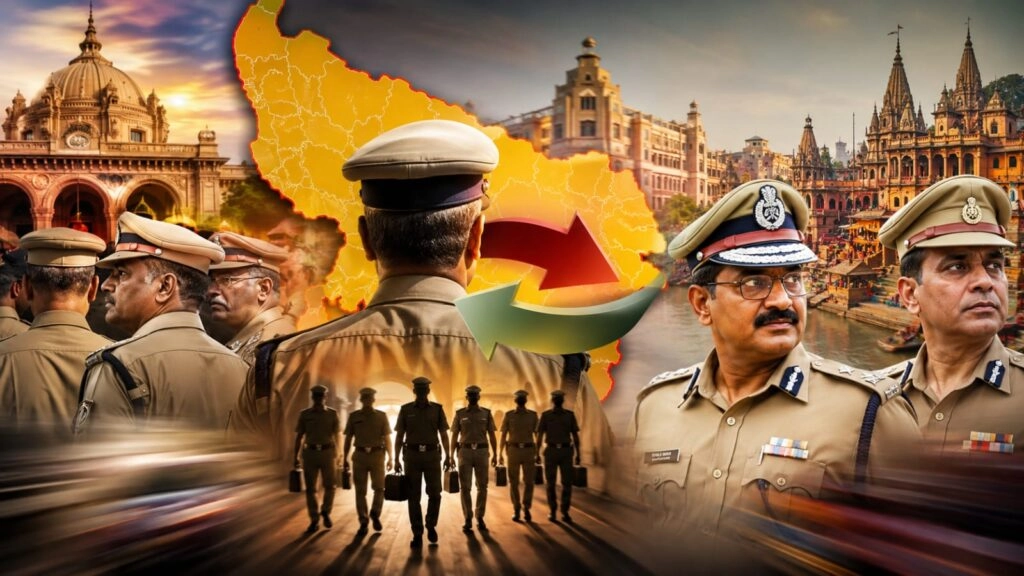 15 Senior IPS Officers Transferred in UP: Lucknow to Gorakhpur
