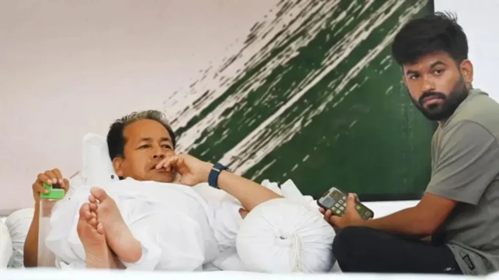 Sonam Wangchuk in Medanta Hospital; CJP Chief urges to end fast.