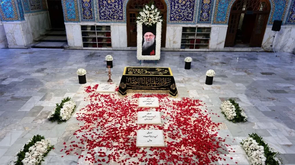 First Image of Ayatollah Khamenei's Grave Revealed: Location Inside