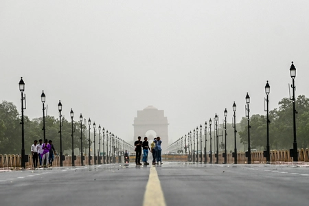 Heavy Rain Brings Relief from Heat in Delhi-NCR; IMD Alerts