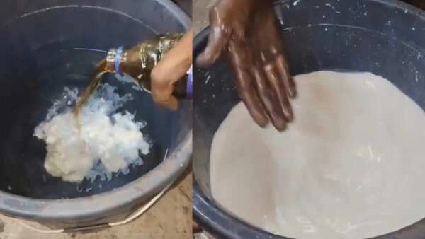 Chemical Turns Water into Milk, Shocking Viral Video