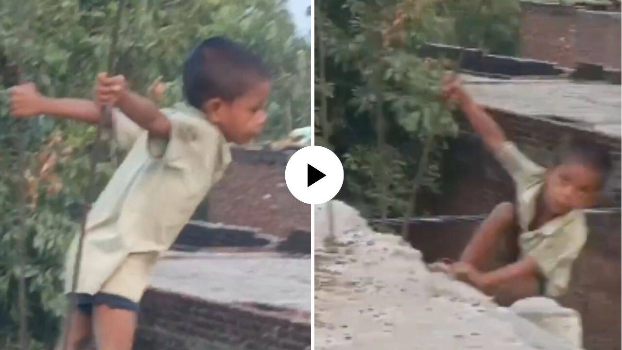 Mother's Filming Leads to Child Falling from Roof, Users Outraged