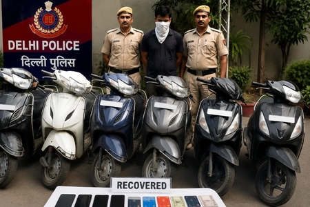 Delhi: Delivery Boy Arrested for Renting Stolen Scooty