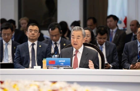Wang Yi Attends SCO Foreign Ministers' Council Meeting