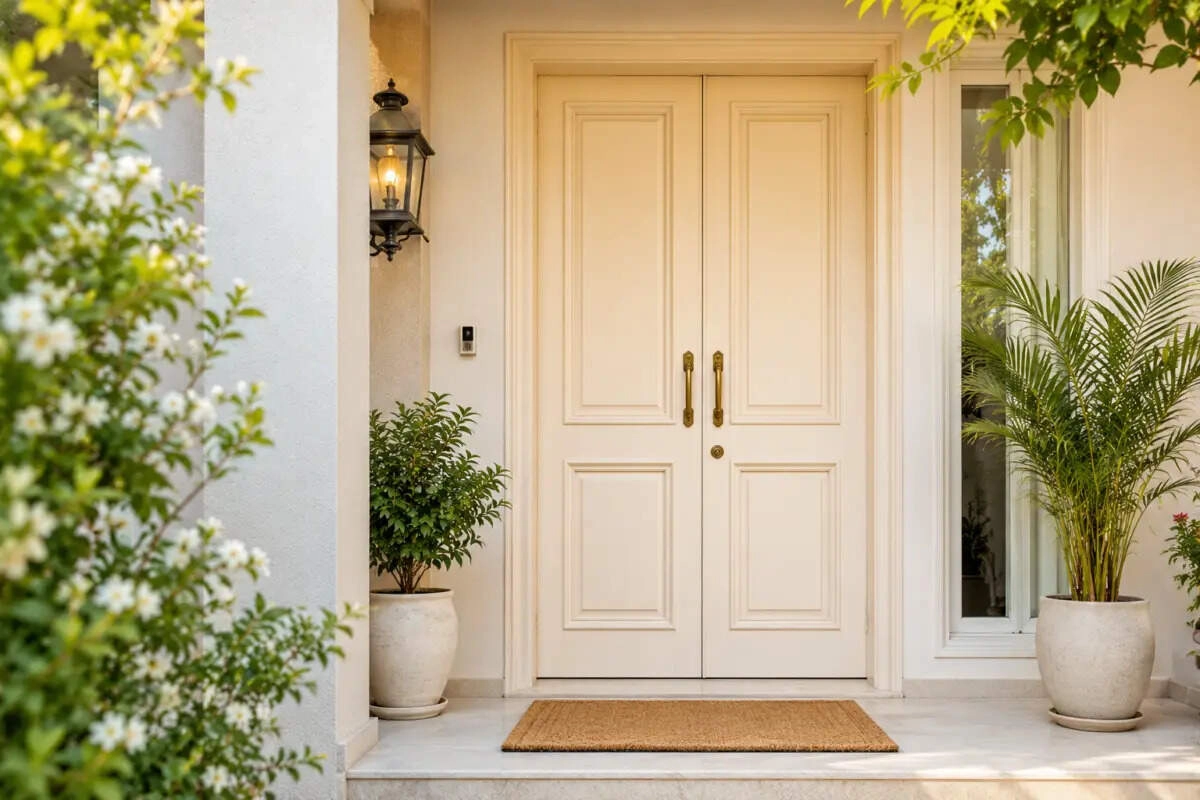 Main Gate Vastu: White Object for Wealth and Prosperity