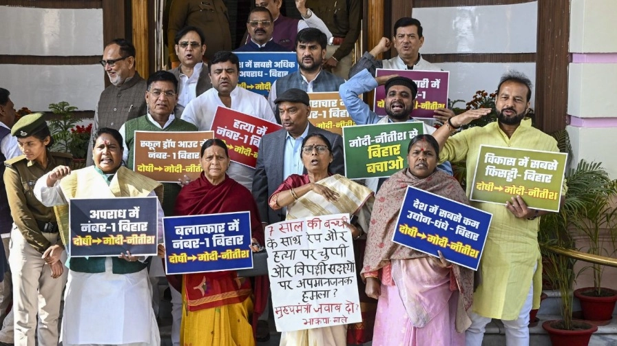 Opposition Aims to Challenge Bihar Government in Budget Session