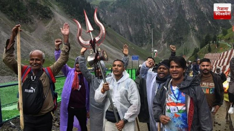 8,815 Devotees Depart for Amarnath Yatra Amid Cheers