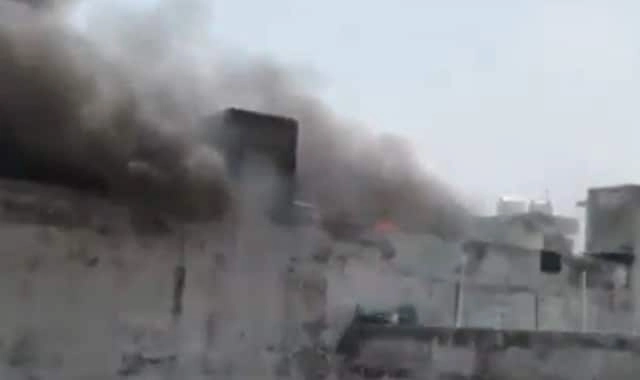 Noida Building Fire from EV Battery Spark Kills Two