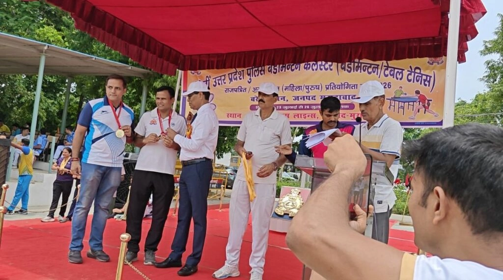 UP Police Badminton & Table Tennis: SI Varun Panwar, HC Kadeem Win Gold
