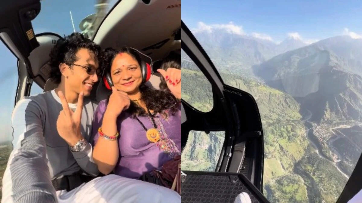 Fulfilled Dream: Taking Mom for a Helicopter Ride