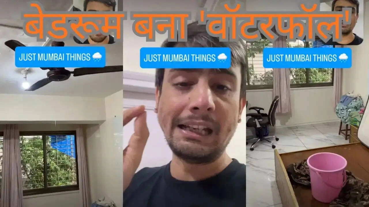 Viral Video: Tenant Shocked by Bedroom ‘Waterfall’ in 1BHK