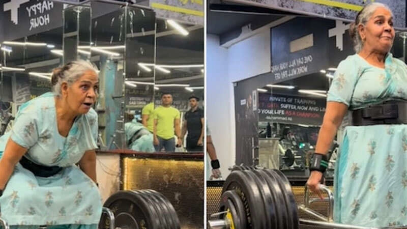 Viral Video: 70-Year-Old Lifts 103 kg, Calls Her Iron Lady!