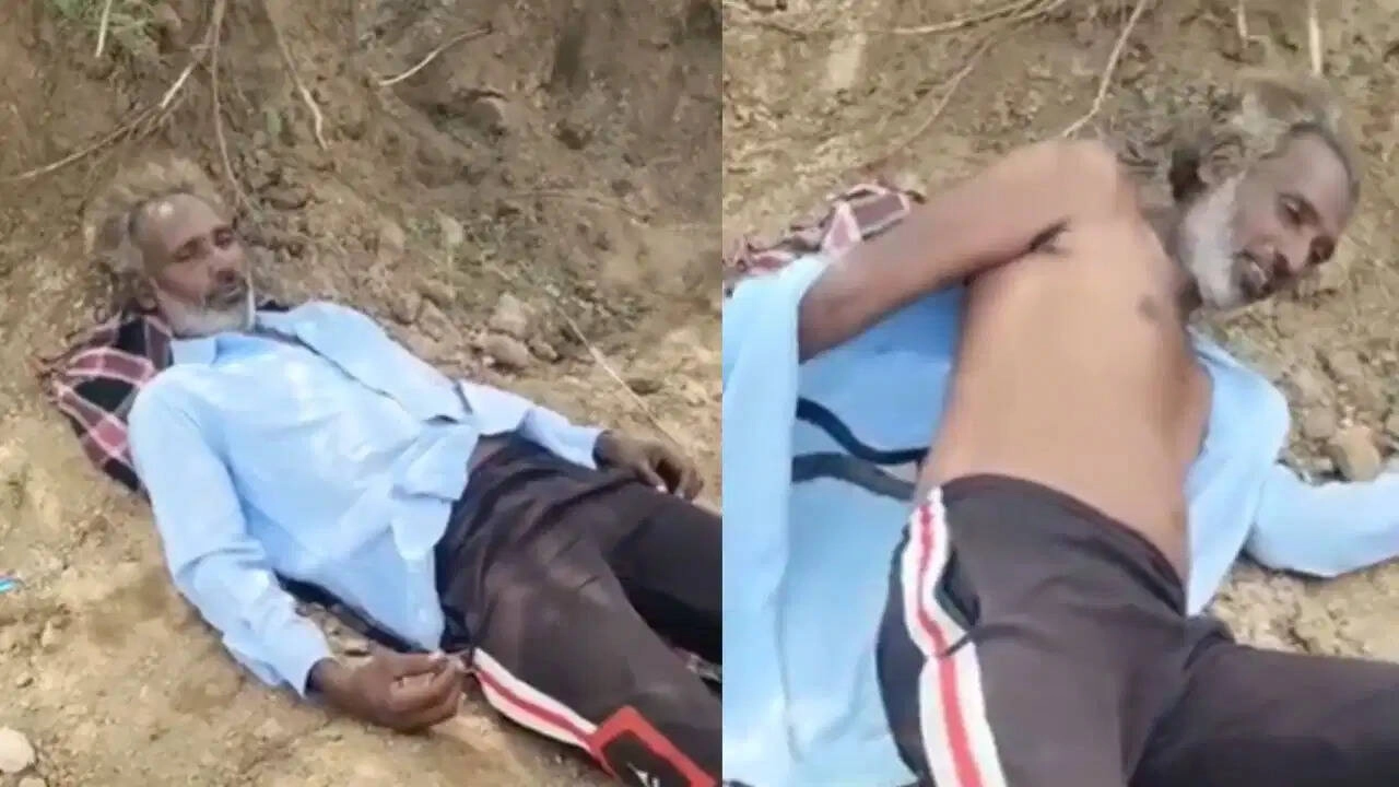 Viral Rescue: Snake Hides in Farmer's Shirt, Shocking Video