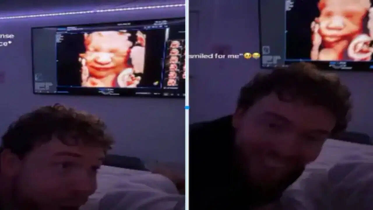 Viral Video: Baby's Heartwarming Reaction to Father's Voice