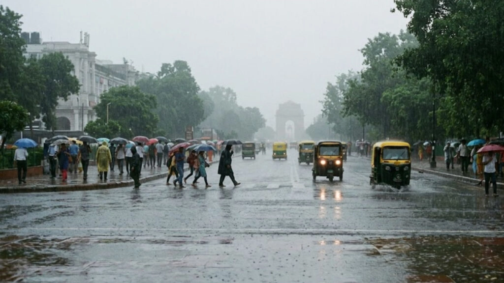 Heavy Rain Alert for 22 States, Including Delhi, UP, and Bihar