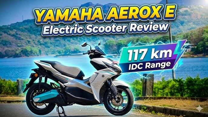 Yamaha Launches High-End Electric Scooter with 117 km Range
